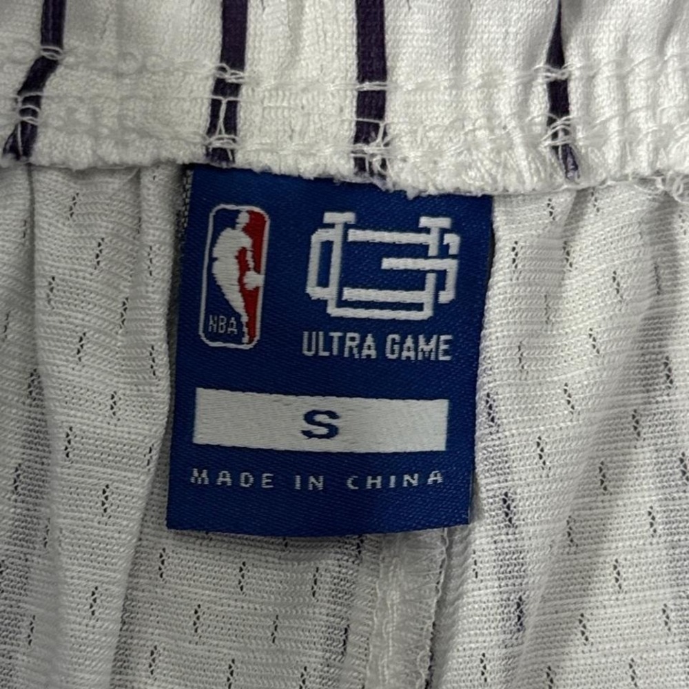 Phoenix Suns Pinstripe Shorts Men's Small Purple NBA NWT - Picture 4 of 8